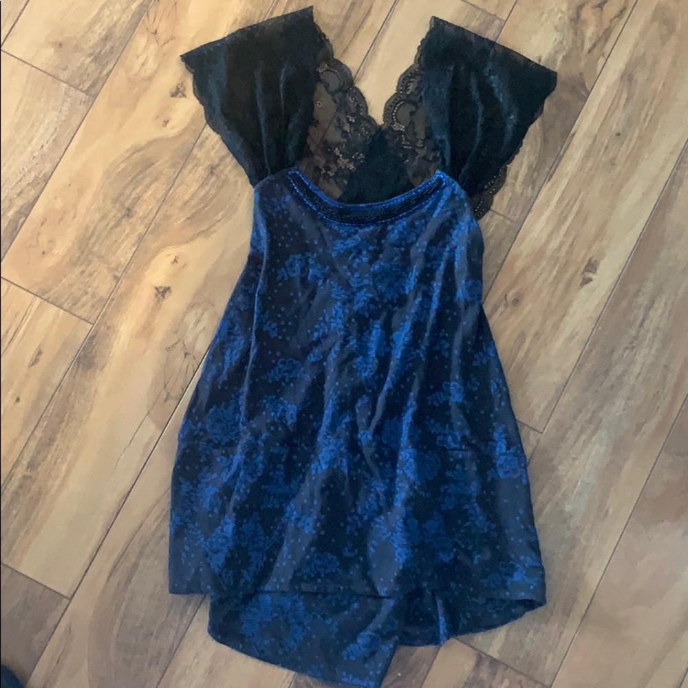 Free people beaded top
